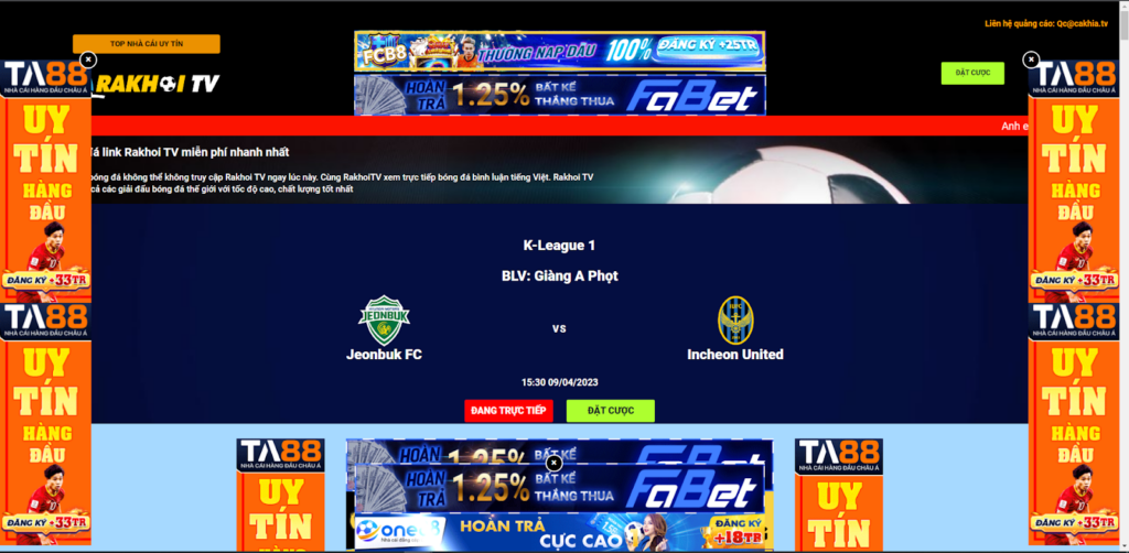 Rakhoi TV – Website bóng đá chất lượng hàng đầu Việt Nam