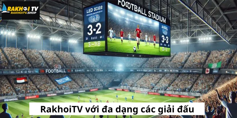 RakhoiTV đa dạng các giải đấu